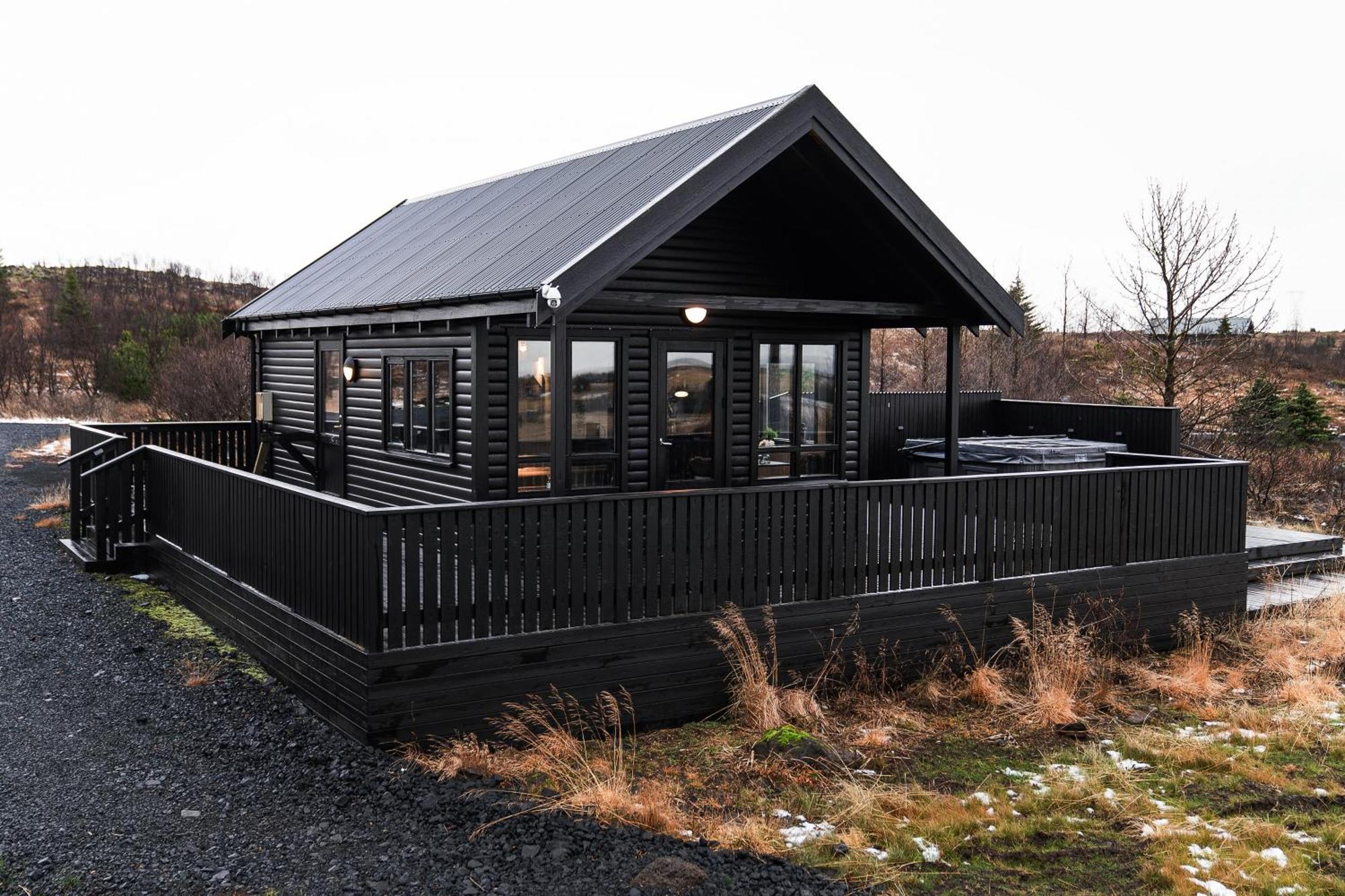 Cozy Cabin Near Golden Circle With Panoramic Views Mosfellsbaer Luaran gambar