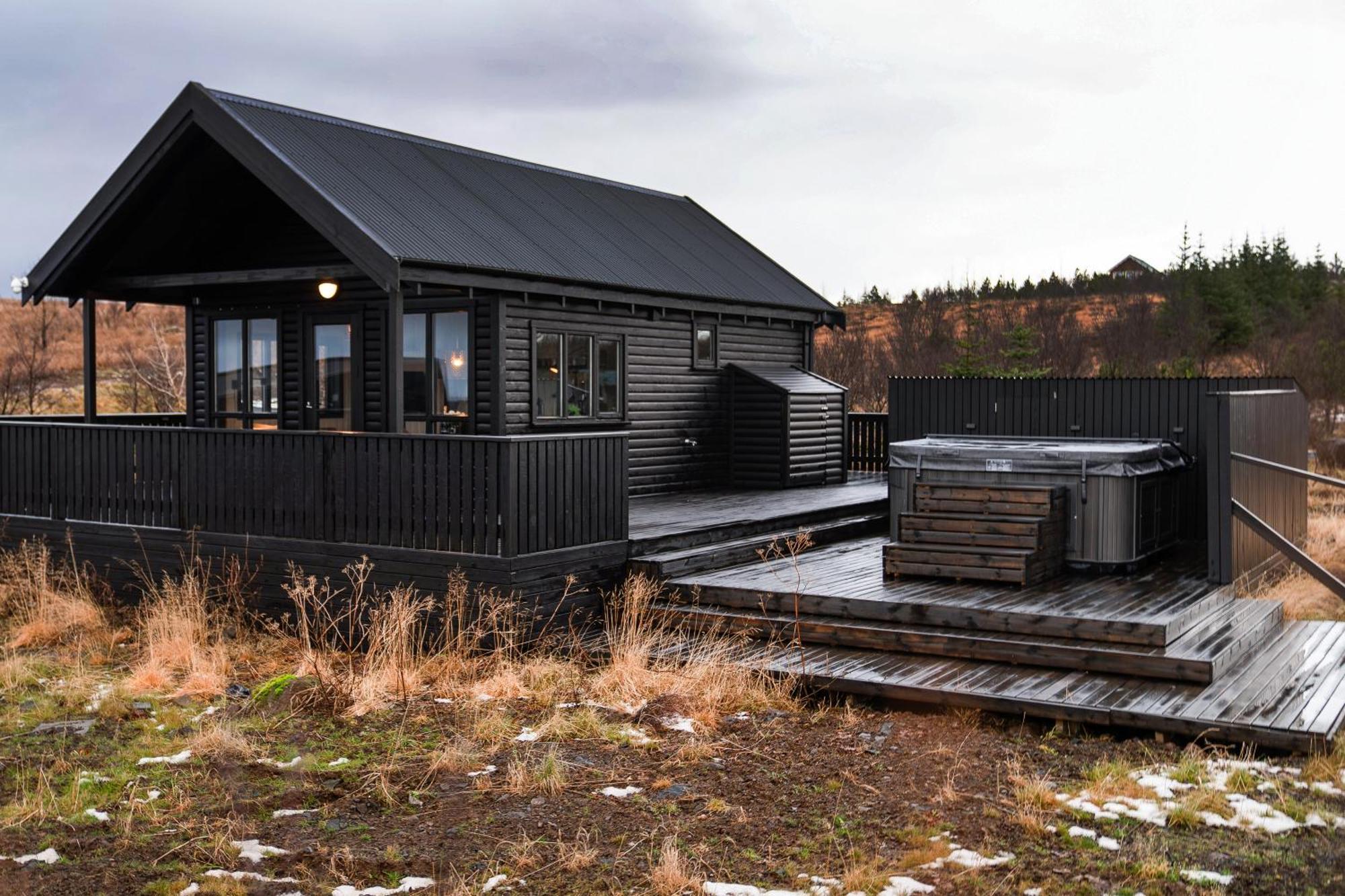 Cozy Cabin Near Golden Circle With Panoramic Views Mosfellsbaer Luaran gambar